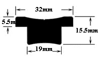 Amiot 32mm T-Track