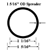 1 5/16" x 1 1/16" round