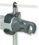 sail stanchion mounted pole chock