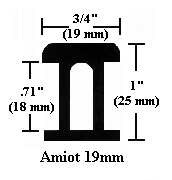 Amiot 19mm Traveller Track